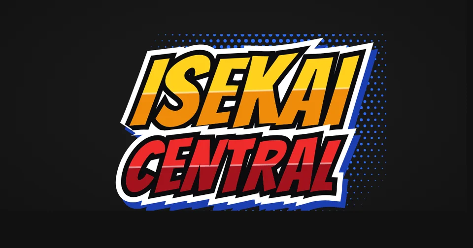 IsekaiCentral: the site's logo on a dark background with the line Every isekai anime, 1976 to 2026.